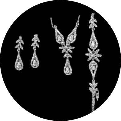 طقم فضة عيار ٩٢٥